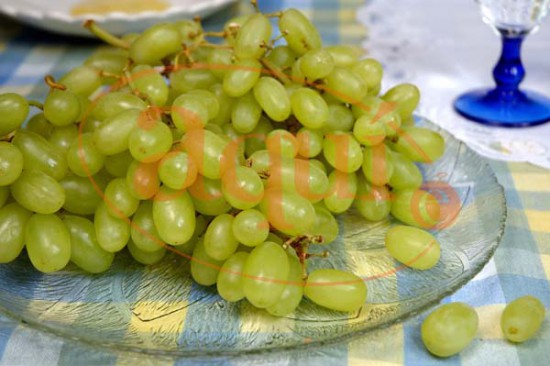 Fruta fresca (uvas)